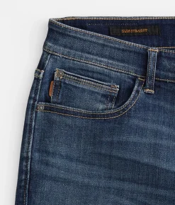 Bottoms | Outpost Makers Slim Straight Stretch Jean Metcalf
