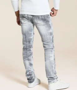 Bottoms|Jeans | Smoke Rise® Slim Straight Stretch Jean Mythical Grey