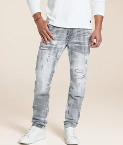 Bottoms|Jeans | Smoke Rise® Slim Straight Stretch Jean Mythical Grey
