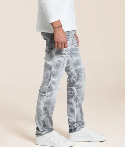 Bottoms|Jeans | Smoke Rise® Slim Straight Stretch Jean Mythical Grey