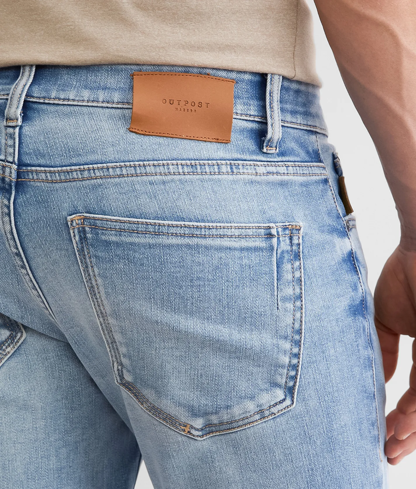 Sale Jeans|Bottoms | Outpost Makers Slim Straight Stretch Jean Meishan