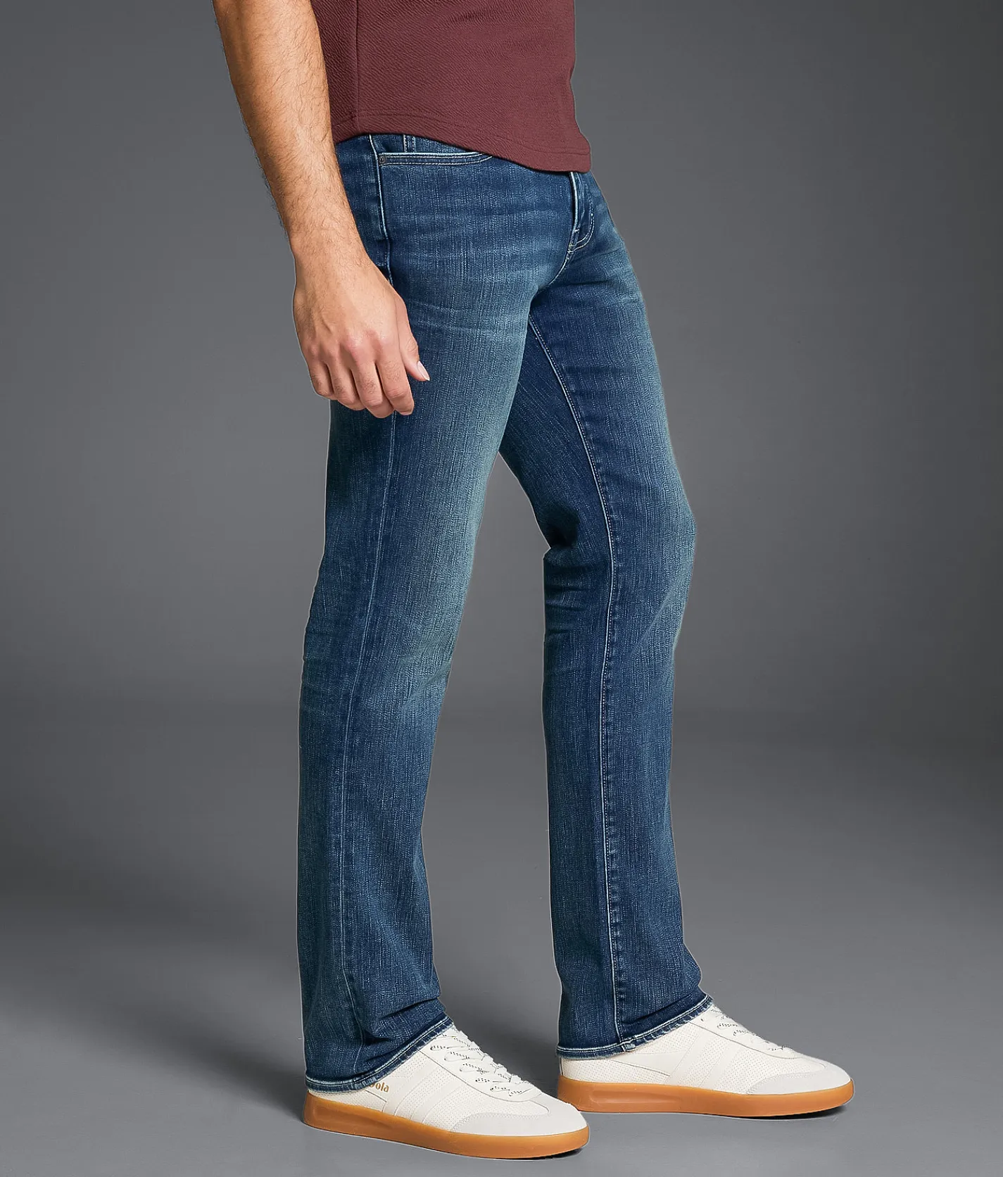 Outpost Makers Slim Straight Stretch Jean Basilik Online