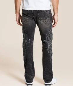 Bottoms|Jeans | Smoke Rise® Slim Straight Stretch Jean Tombstone Grey