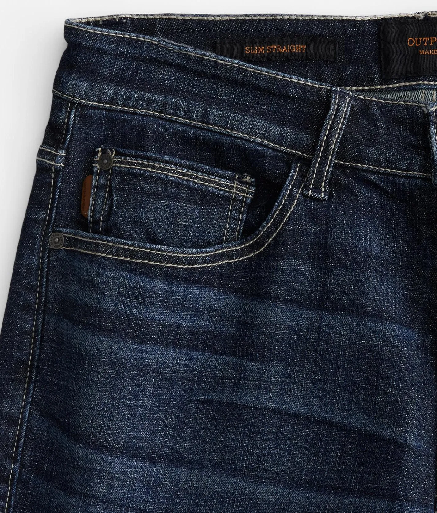 Outpost Makers Slim Straight Stretch Jean Ivan Hot