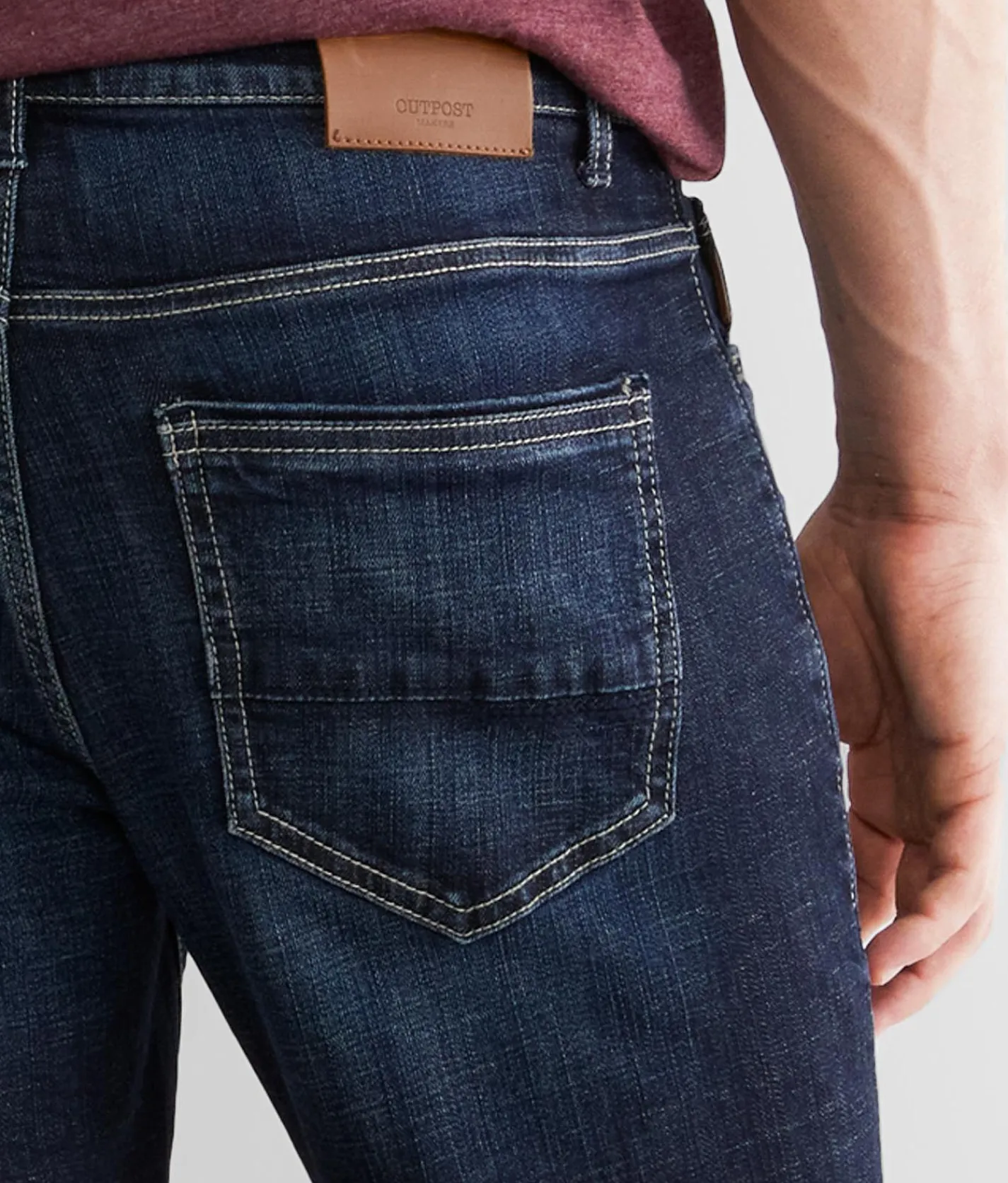 Outpost Makers Slim Straight Stretch Jean Ivan Hot