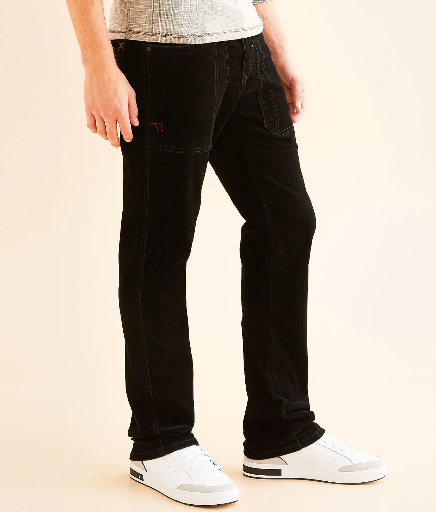 Sale Jeans|Bottoms | rare element© Slim Straight Stretch Jean Black Velvet