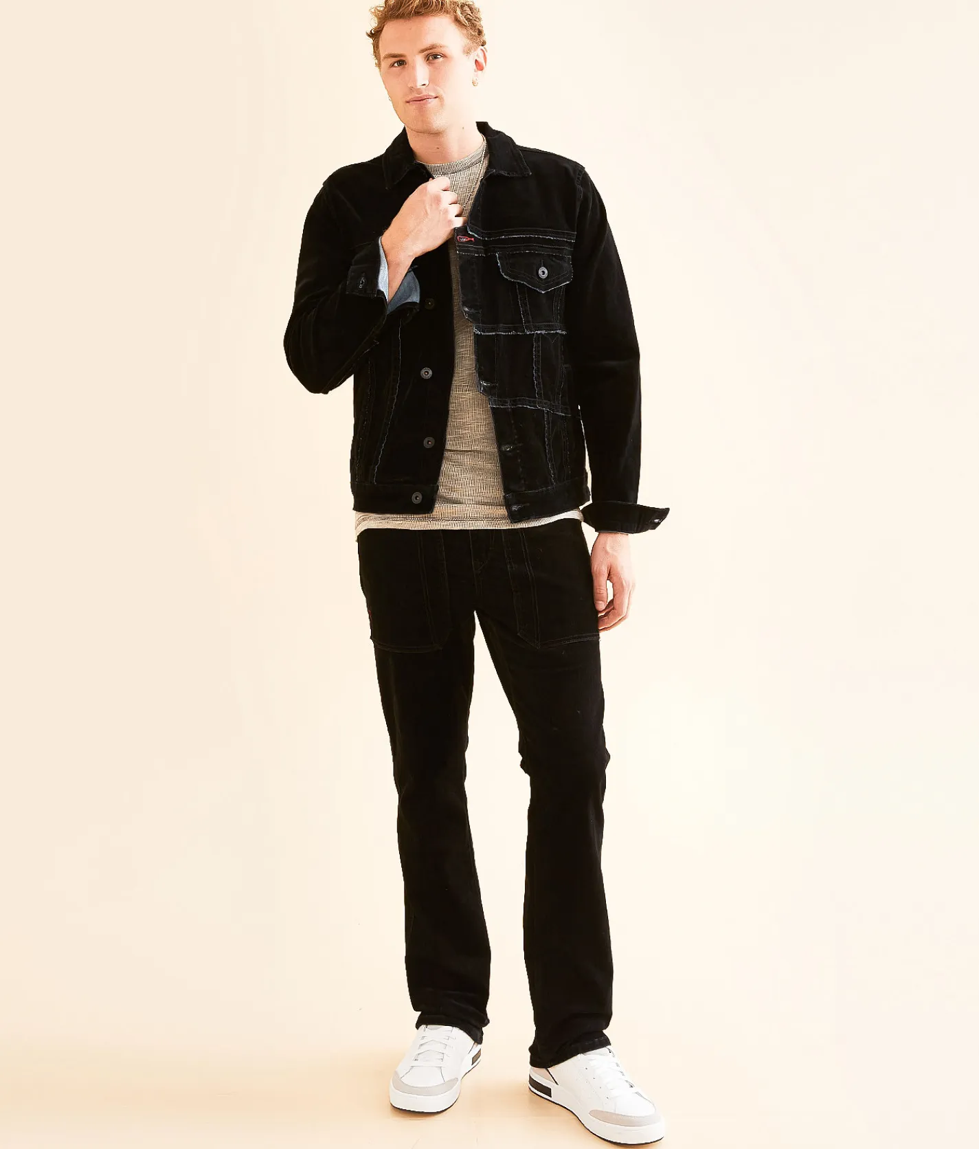 Sale Jeans|Bottoms | rare element© Slim Straight Stretch Jean Black Velvet