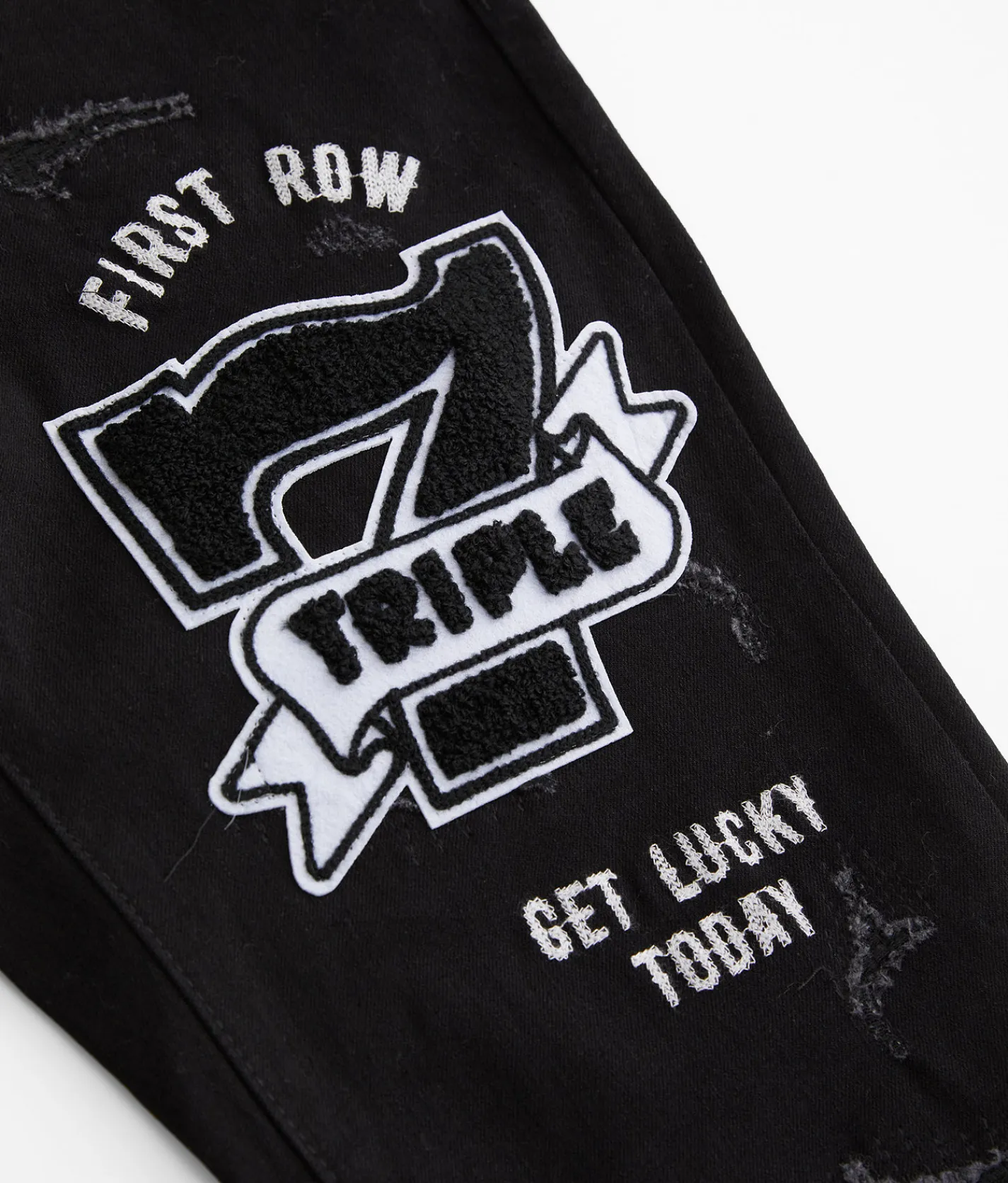 Sale Jeans|Bottoms | First Row® Slim Straight Stretch Jean Black