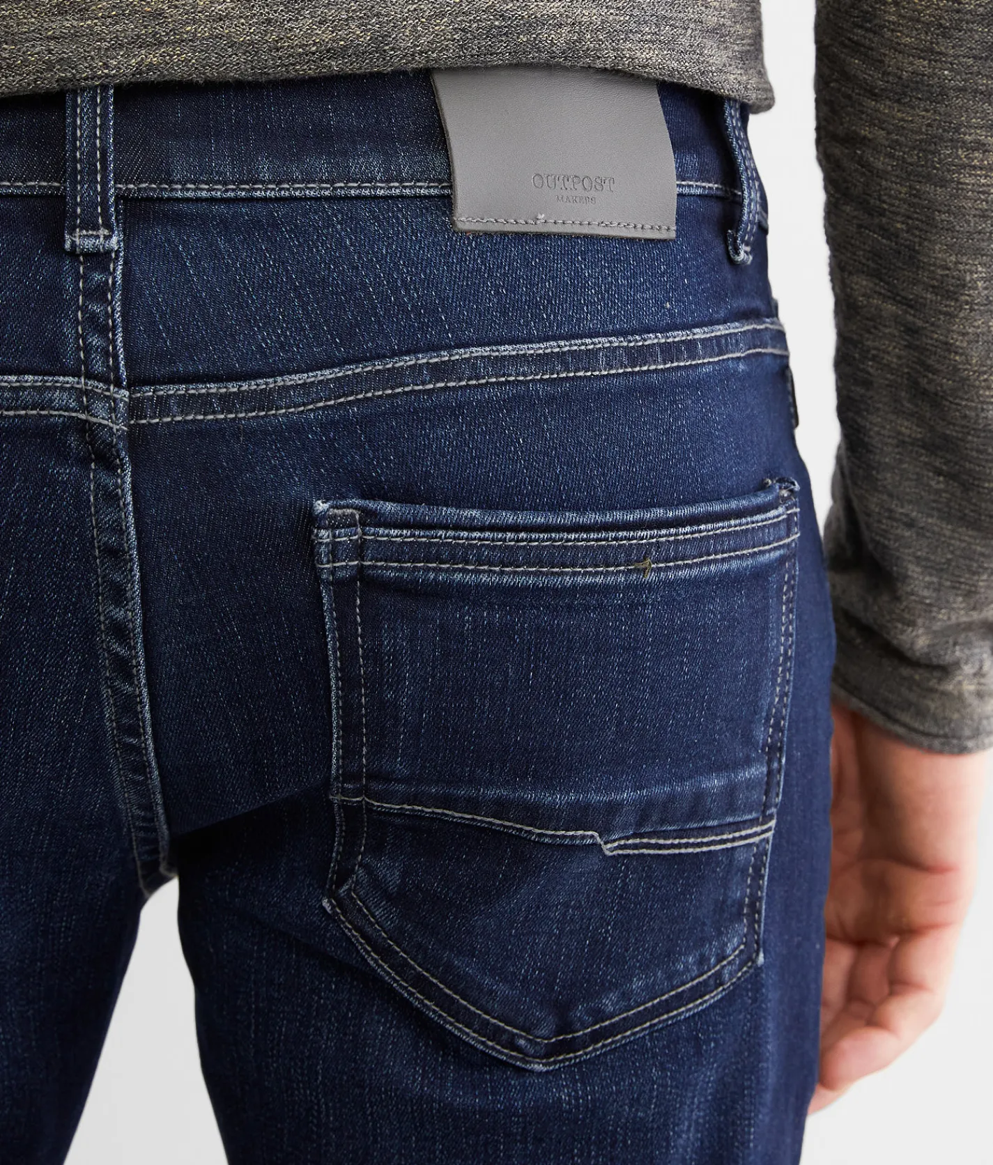Outpost Makers Slim Straight Stretch Jean Duroc Online