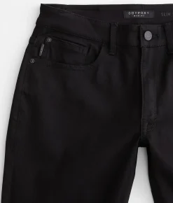Outpost Makers Slim Straight Stretch Pant Black Discount