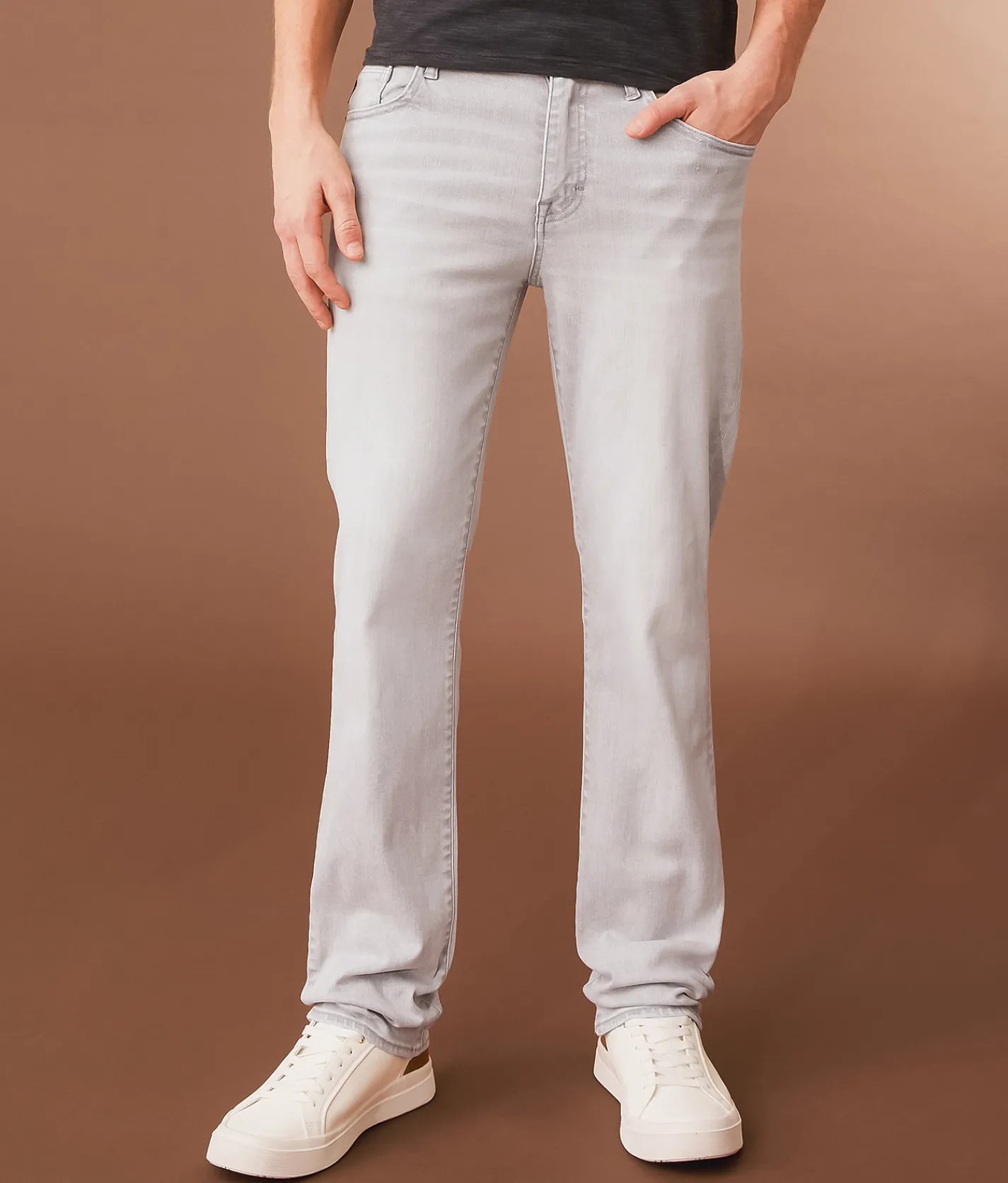 Outpost Makers Slim Straight Stretch Pant Ash Grey 2 Hot