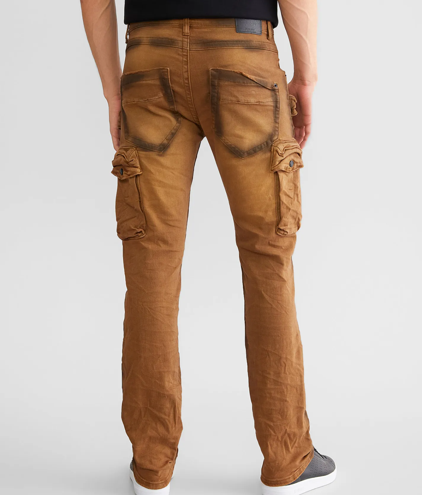 Smuggler's Moon Slim Stretch Jean British Khaki New