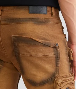 Smuggler's Moon Slim Stretch Jean British Khaki New