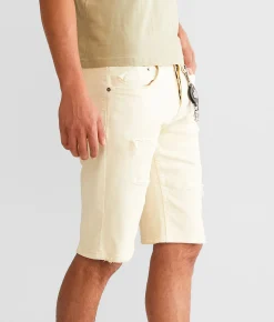 Smuggler's Moon Slim Stretch Short Off White New