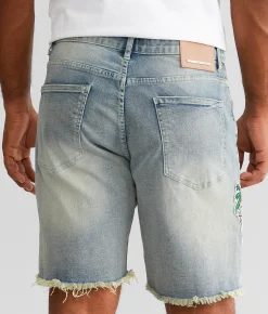 Bottoms|Shorts | First Row® Slim Stretch Short Light Stone Tint
