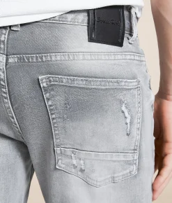 Smoke Rise® Slim Taper Stretch Jean Radiant Grey Outlet