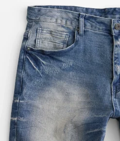 Smoke Rise® Slim Taper Stretch Jean Clairmont Blue Hot