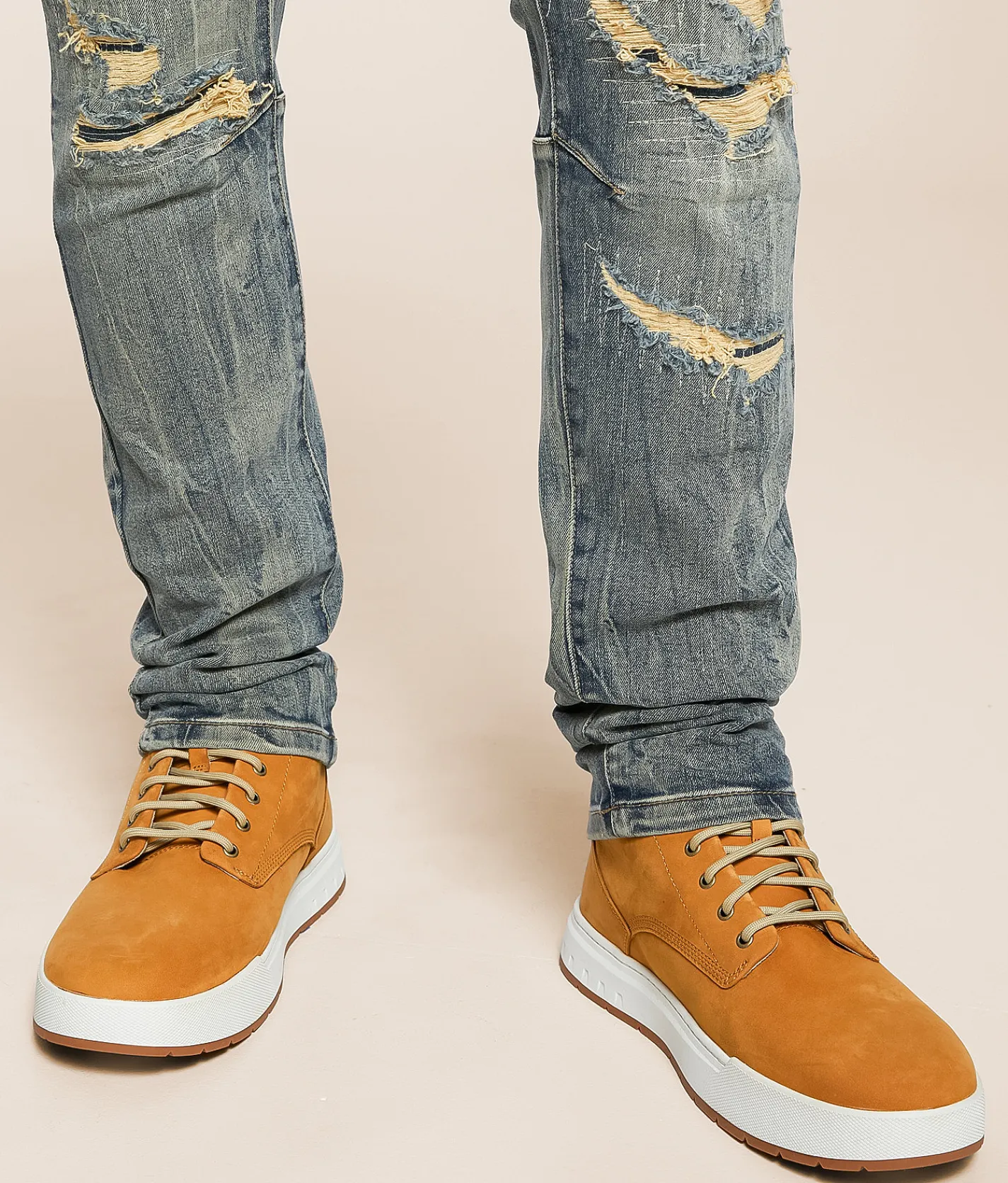 Smoke Rise® Slim Taper Stretch Jean Topaz Blue Hot