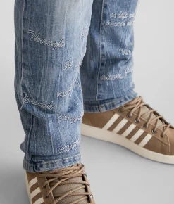 Sale Jeans|Bottoms | Smoke Rise® Slim Taper Stretch Jean Lowell Blue