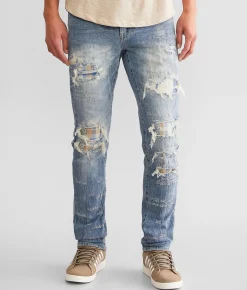 Sale Jeans|Bottoms | Smoke Rise® Slim Taper Stretch Jean Lowell Blue