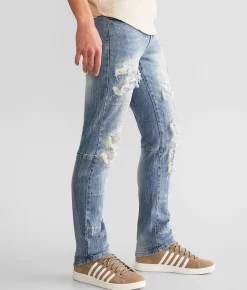 Sale Jeans|Bottoms | Smoke Rise® Slim Taper Stretch Jean Lowell Blue