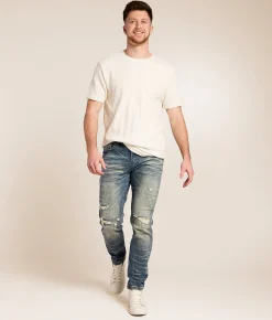 Bottoms|Jeans | Smoke Rise® Slim Taper Stretch Jean Rhoden Blue