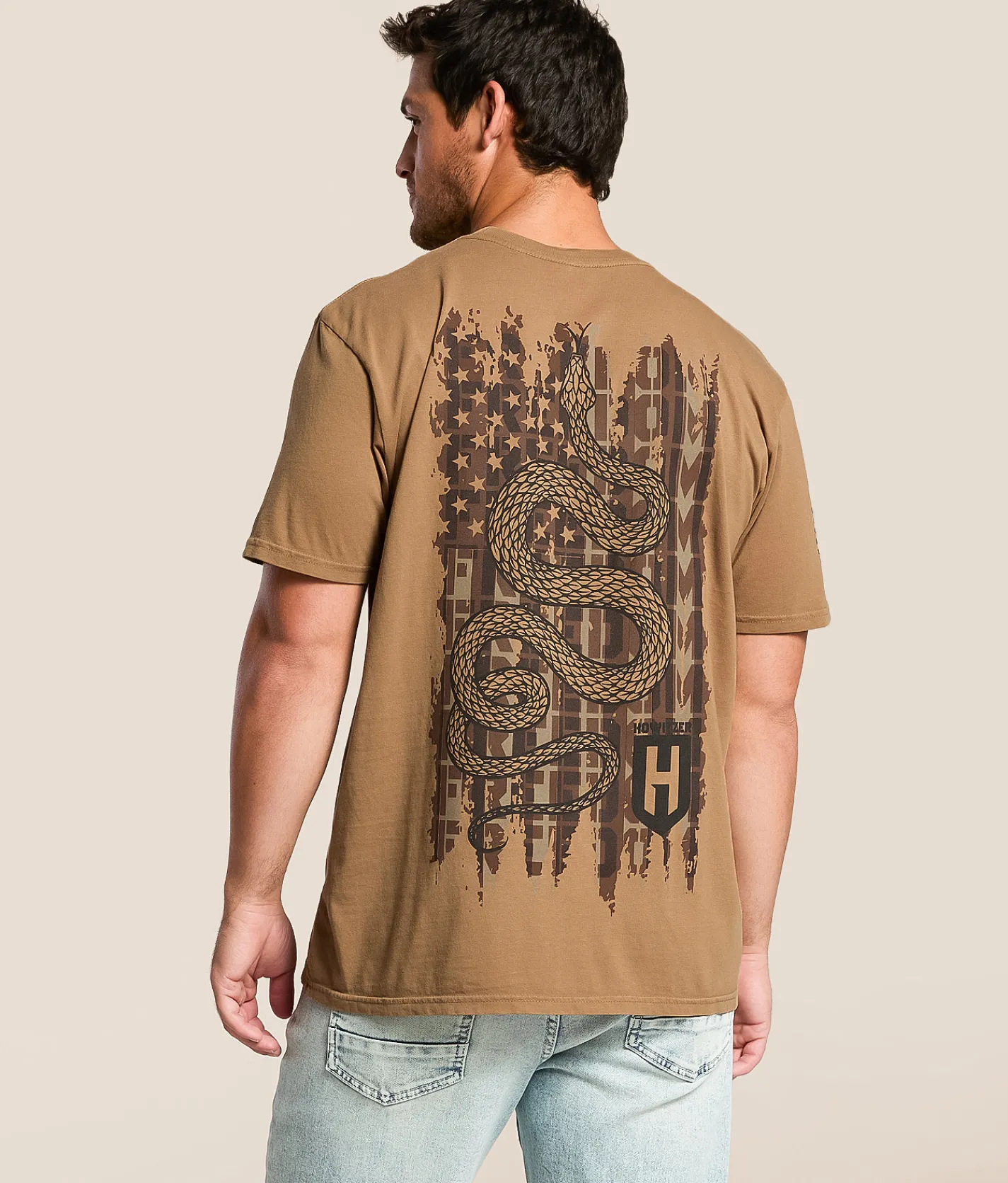 Howitzer Slither Flag T-Shirt Timberwolf Sale