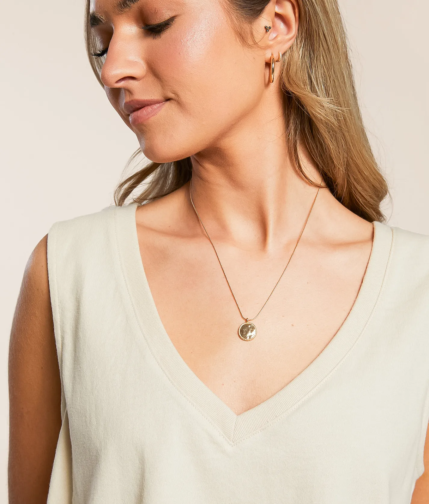 Z Supply Sloane Cropped Tank Top Sandshell Best