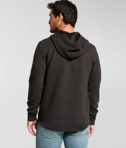Maven Co-op Slope Quarter Zip Hoodie Espresso Sale