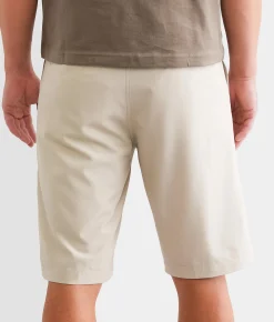 BKE Slter Hybrid Stretch Walkshort Silver Cloud Hot