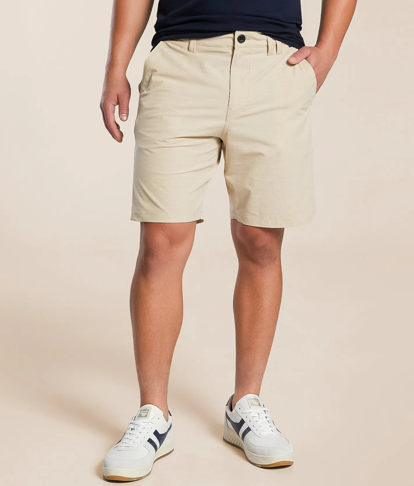 Hurley Slub Drive Stretch Short Khaki Outlet