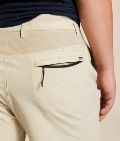 Bottoms|Activewear | Hurley Slub Drive Stretch Short Khaki