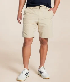 Bottoms|Activewear | Hurley Slub Drive Stretch Short Khaki