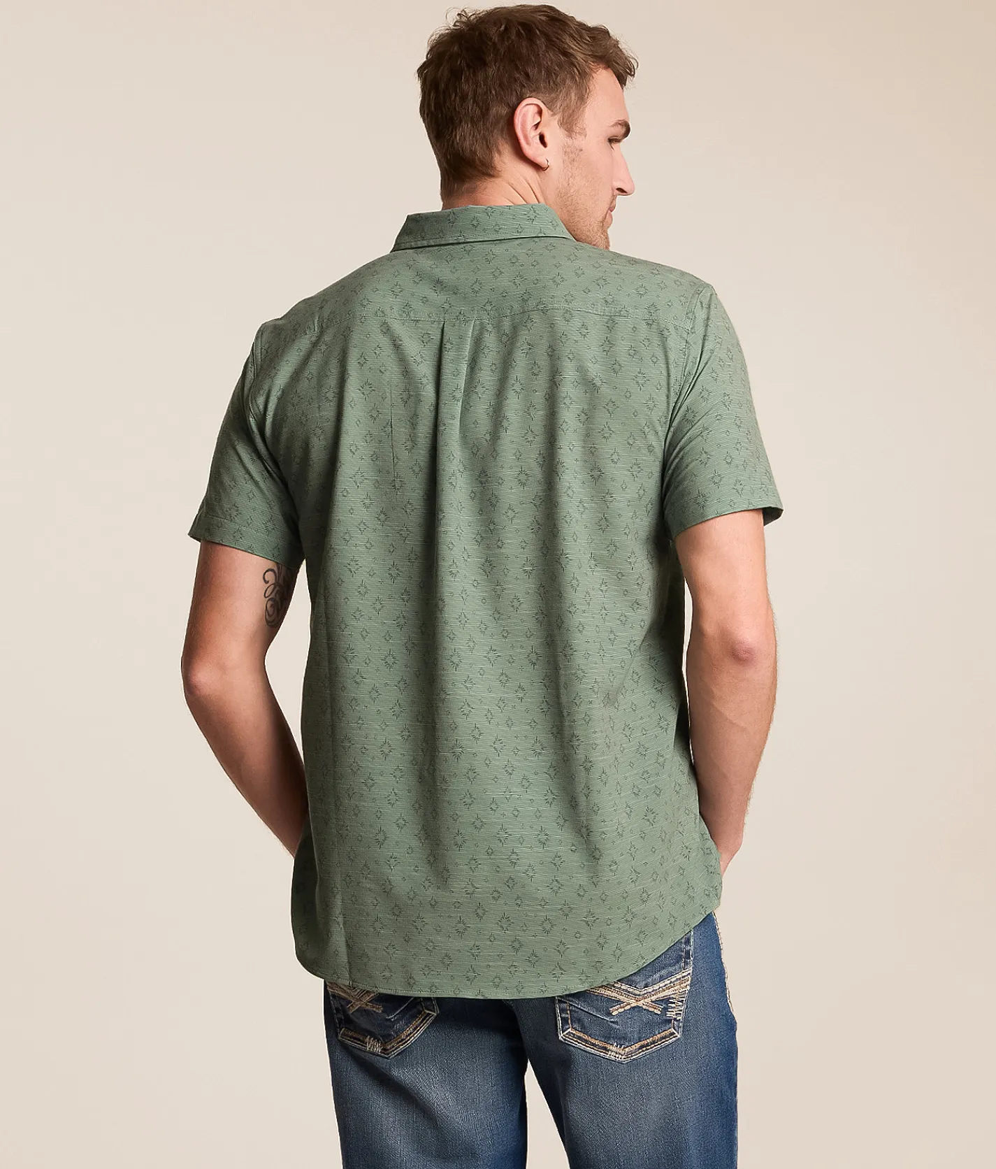 O'Neill Slub Performance Stretch Shirt Sage Online