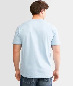 RVCA Small Embroidered T-Shirt Angel Falls Discount