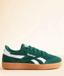 Shoes|Activewear | Reebok® Smash Edge Leather Sneaker Dark Green White Gum