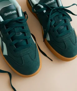 Shoes|Activewear | Reebok® Smash Edge Leather Sneaker Collegiate Green Gum