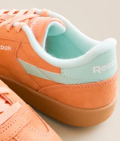 Reebok® Smash Edge Leather Sneaker True Pink Digital Gleam Sale