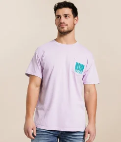 Old Row Smiley T-Shirt Orchid New