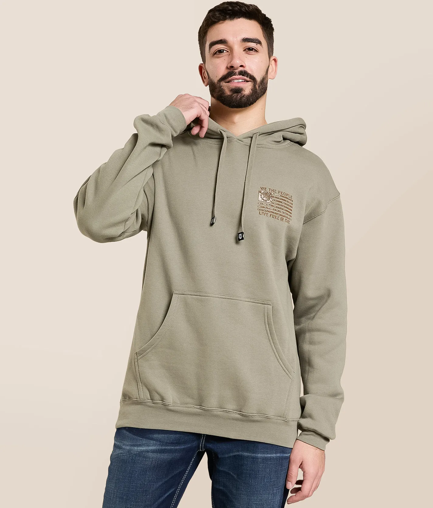 Tops | Howitzer Snake Biter Hooded Sweatshirt Mulled Basil