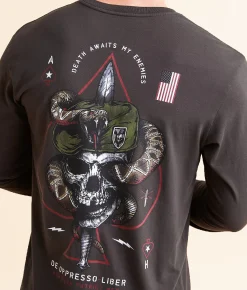 Howitzer Snake Eater T-Shirt Vintage Black Hot