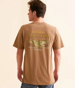 Graphic T-Shirts | Sendero Provisions Co. Snipe Hunt T-Shirt Light Brown