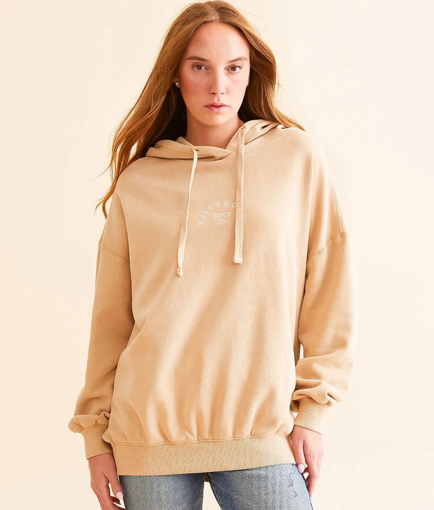 Billabong So Classic Hooded Sweatshirt Khaki Clearance
