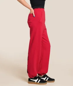 Bottoms | Affliction Sodality Jogger Red Reactive