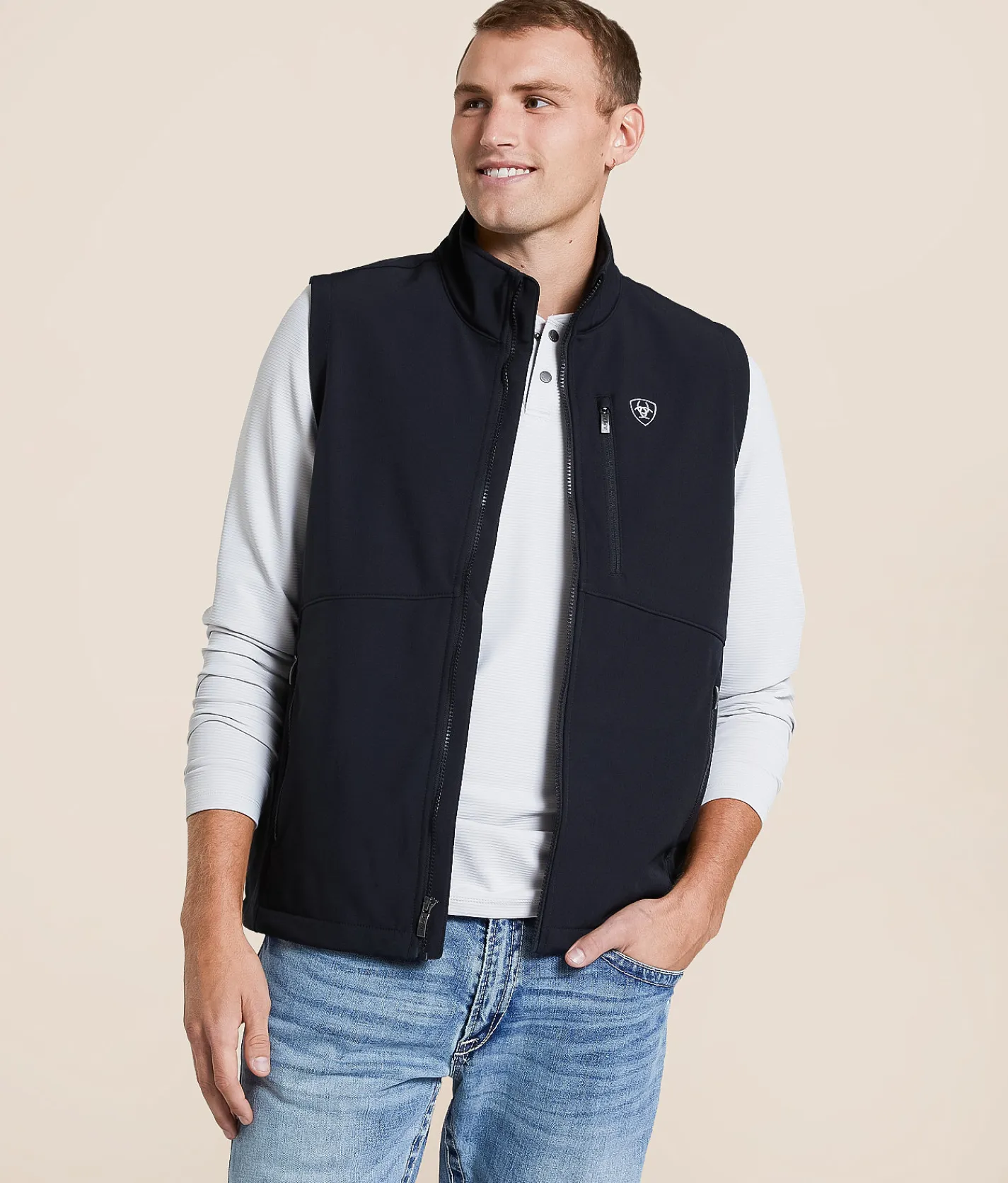 Tops|Coats & Jackets | Ariat Softshell Insulated Vest Black