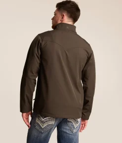 Gentry County Softshell Jacket Mulch Hot
