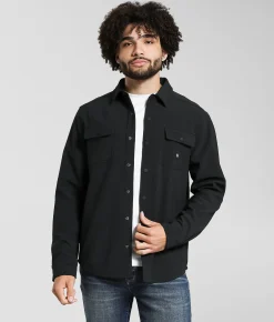 Tops|Coats & Jackets | Maven Co-op Softshell Performance Shacket Green