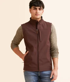 Coats & Jackets | Gentry County Softshell Vest Fudge
