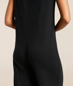 Rompers & Jumpsuits | Z Supply Solace Wide Leg Jumpsuit Black