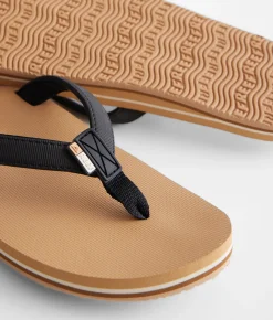 Shoes | Reef Solana Flip Black Tan